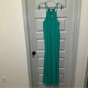 Neu mit Etikett Gianni Bini türkisgrün ärmelloses Maxikleid Größe M - Bild 1 von 11