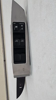 🔥03-07 INTERRUPTOR ESPEJO PUERTA VENTANA CERRADURA MAESTRO CONDUCTOR IZQUIERDO NISSAN MURANO PLATEADO Foto 1 de 4