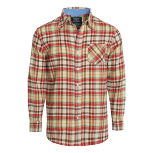Men's Flannel Shirt Button Up Long Sleeve -Warm -Winter -NEW - Picture 1 of 2