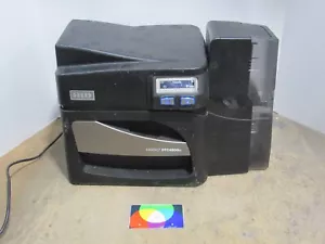 HID Fargo DTC4500e Single-Sided ID Card Printer P/N 055010 w/ 3756 Cards Printed - Picture 1 of 17