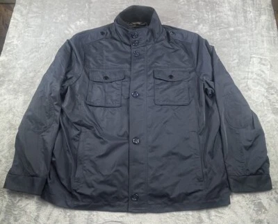 Chaqueta Tasso Elba Para Hombre Talla XXL Azul Marino Cremallera/Botón Cierre Usada Foto 1 de 4