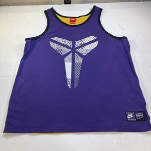 NIKE KOBE BRYANT Sheath MAMBA LOGO BASKETBALL TRIKOT Gr. Herren XL Lila - Bild 1 von 6