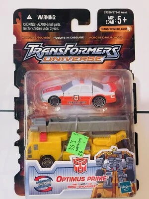 Transformers Universe Optimus Prime With Prowl Spychanger 2003 Hasbro New - Image 1 of 3