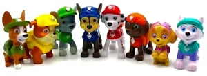 PAW PATROL Figure Play Set NICKELODEON Nick Jr PVC GIOCATTOLO Everest SKYE Zuma TRACKER - Foto 1 di 4