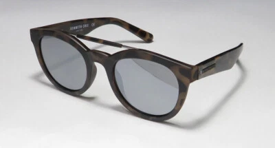 KENNETH COLE 7205 53C TORTOISE MIRRORED LENS DESIGNER OVERSIZED LOGOSUNGLASSES - Imagem 1 de 4