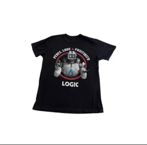 Logic Peace Love and Positivity T-Shirt Größe Medium - Bild 1 von 4