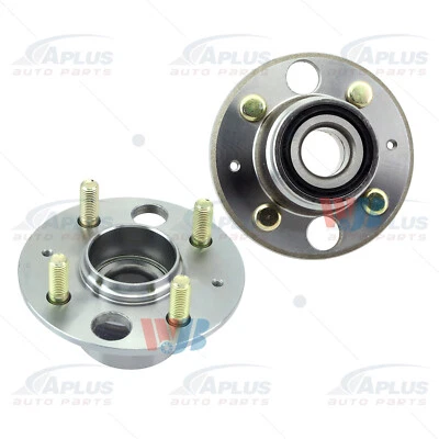 2x Conjunto de cojinete de cubo de rueda trasera para 1990 1991 1992 1993 Acura Integra no ABS Foto 1 de 4