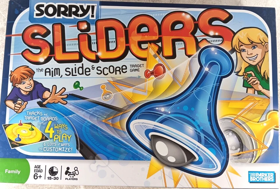 Sorry! Sliders Board Game Parker Brothers by Hasbro circa 2008 - Image 1 of 4