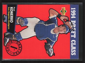 Paul Konerko 1995 Upper Deck Minors Draft Class #222 Yakima Bears {0704
