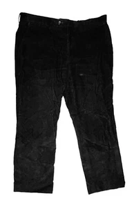 Lauren Ralph Lauren Women's 100% Cotton Corduroy Pants Black 36x27 - Picture 1 of 3