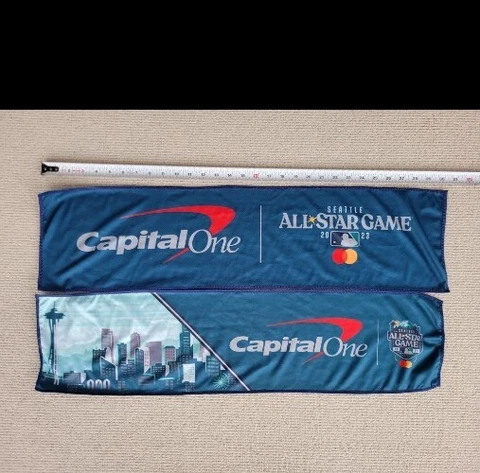 Two 2023 MLB All Star Game And Home Run Derby Cooling Towels Cover
