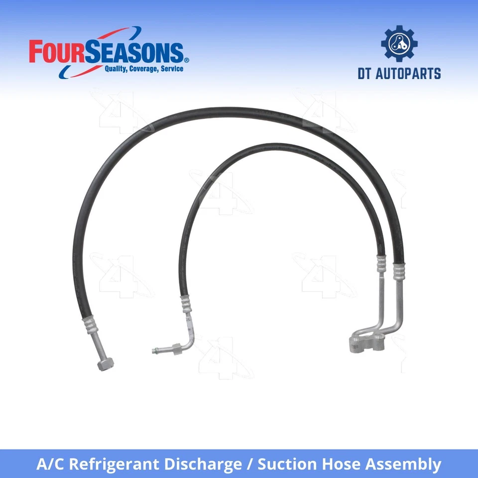 Conjunto de manguera de línea de succión de descarga para Chevrolet Camaro 1985-86 4 estaciones Foto 1 de 4