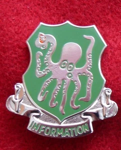 U.S.ARMY WW2 CREST 25th RECONNAISSANCE SQUADRON (CAVALRY) DUI 4th ARMORED DIV. - Picture 1 of 2