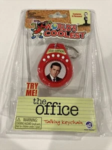 World’s Coolest MICHAEL SCOTT - THE OFFICE Talking Keychain TV Show Quotes Gift - Picture 1 of 3