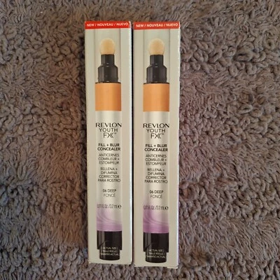 2 Pack REVLON Age Defying Youth FX Fill & Blur Concealer 06 Deep Fonce - Image 1 of 4