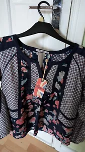 Pepe Jeans Floral Shirt Ladies Size S Brand New - Picture 1 of 8