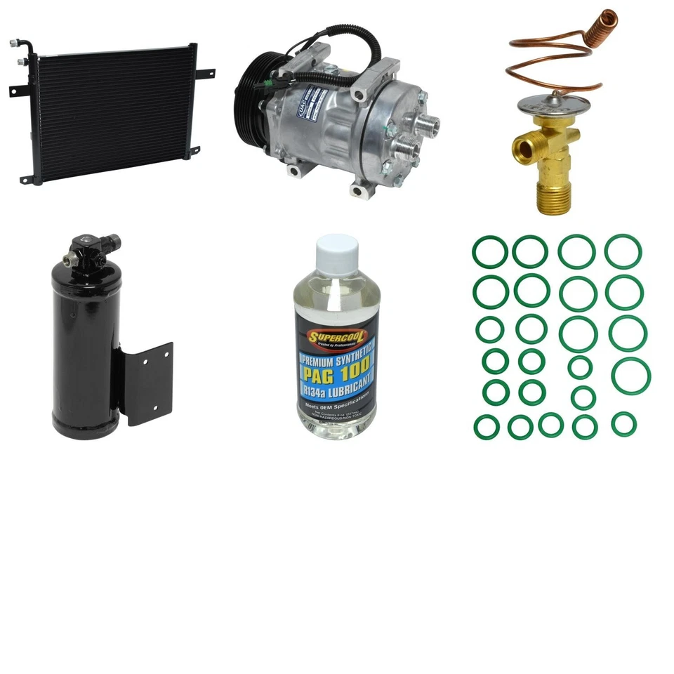 Kit de compresor de aire acondicionado para Jeep Wrangler 1991-1993 UAC 1992 Foto 1 de 1