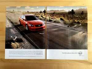 2005 Vintage Print Ad Nissan Altima SE-R - Picture 1 of 1
