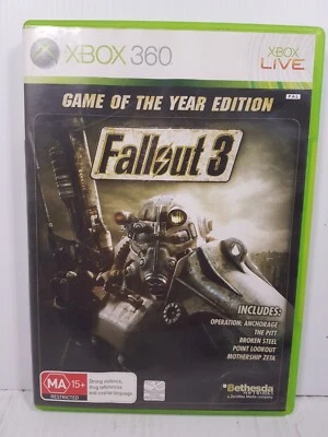 Fallout 3 GOTY edition (2xXbox 360, 2009) No manual Bethesda studios - Bild 1 von 4