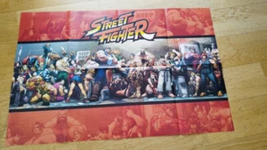 Riesen Poster 84x55 Street Fighter Altaya France Exclusive Poster - Bild 1 von 1