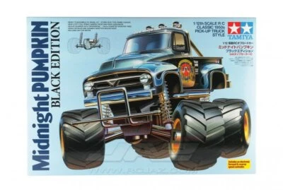 Tamiya 58547 1/12 RC Truck CW01 Chassis Kit Midnight Pumpkin Black Edition w/ESC - Image 1 of 3