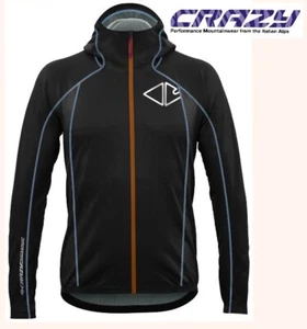 CRAZY IDEA shark jacket waterproof ventilated lightweight zip back pockets men L - Picture 1 of 8