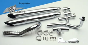 Silvertail K02 Auspuff XVS 650 Drag Star / Classic 97-03 4VR 4XR VM02/03 lagernd - Bild 1 von 1