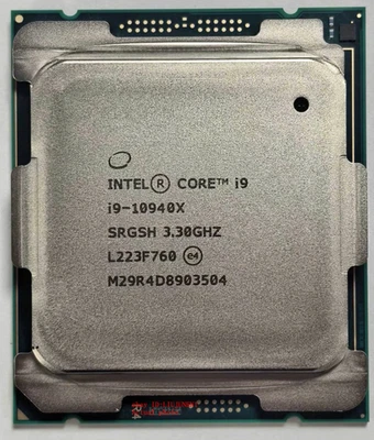 Intel Core i9 10940X 19,25Mo 3,3 GHz 14core 28-thread 165W LGA 2066 Processeur - Photo 1/3