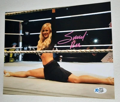 Summer Rae Danielle Moinet 粉色墨水亲笔签名 8x10 签名  — 第 1/4 张图片