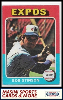 1975 Topps #471 Bob Stinson Near Mint or Better - Image 1 of 2