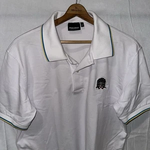 Maceoo Mozart Kurzarm Poloshirt weiß Zweispitzen Löwe Größe 5 XL - Bild 1 von 18