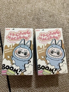 2x Labubu Exciting Macaron Monsters Plush Action Figure Sealed Blind Box AUTHENT - Picture 1 of 11