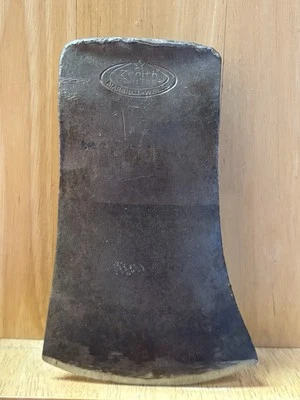 De colección Marshall-Wells Zenith Estrella de Prueba en Frío en Relieve 6 1/4” Cabeza de Hacha de Broca Única Foto 1 de 4