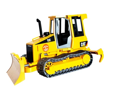 Bruder CATERPILLAR Track-Type Tractor 02444 Bulldozer Construction Vehicle - Image 1 of 4