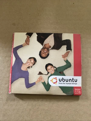 Rare Ubuntu Linux 5.10 PC Edition Vintage Linux for Human Beings - Image 1 of 2