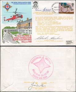 C88c The Royal Star and Garter Home signiert von Herrn Hankins und Sir Denis Spotswood - Bild 1 von 1