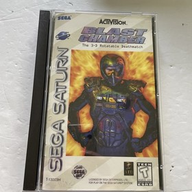 Blast Chamber (Sega Saturn, 1996) Complete In Box- Tested