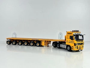 WSI truck models, Volvo FH2 Glob. 6X4 + Ballast Trailer + Load , MC NALLY'S - Picture 1 of 16