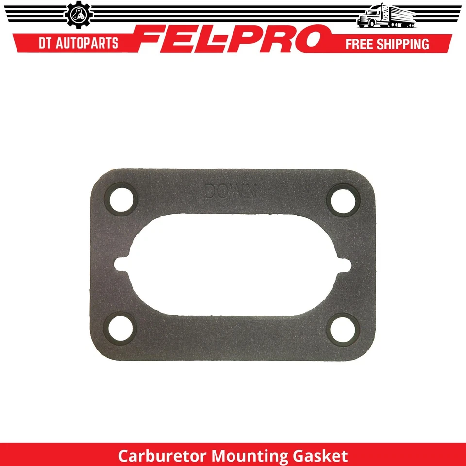 For 1971-1974 Dodge B300 Van 5.2L V8 Carburetor Mounting Gasket Fel-Pro 1972 - Image 1 of 1