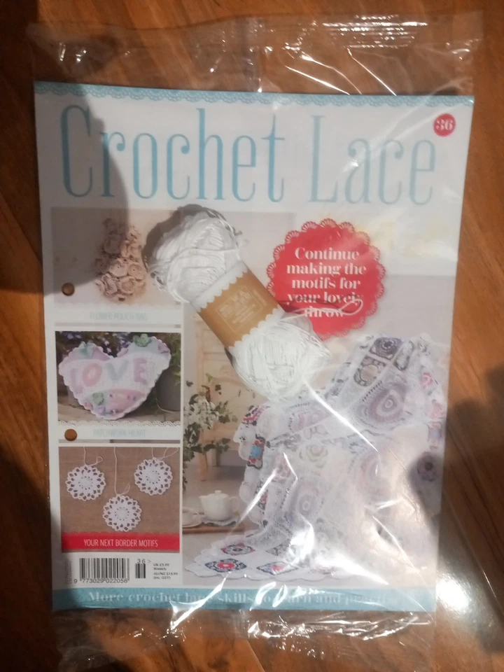 Crochet Lace,#36,Learn, Explore The Art Of Crochet Lace,FREE Thread To Continue  - Image 1 of 1