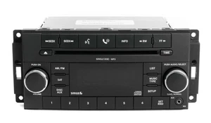 2011-2012 Chrysler Dodge Jeep AM FM CD Satellite Radio With Aux P68021161AE RES - Picture 1 of 5