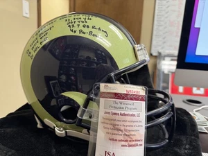 KURT WARNER AUTOGRAPHED FULL SIZE HELMET - CERTIFIED - Picture 1 of 5
