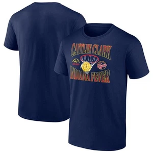 Unisex Caitlin Clark Navy Indiana Fever Draft T-Shirt - Picture 1 of 4