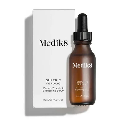 Medik8 Super C Ferulic Vitamin Brightening Serum 30ml, New In Box. RRP £69.