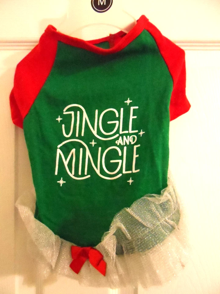NUEVO Vestido de Fiesta de Navidad para Perro U-PICK talla y Color Rojo o VerdeMy Foto 1 de 1