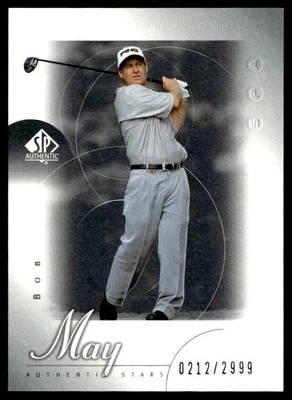 Bob May #66 SP 2001 auténtico #/2999 Foto 1 de 2