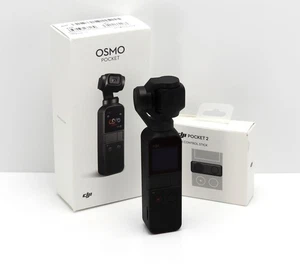 DJI OSMO POCKET 4K VIDEOKAMERA 3-ACHSEN SDXC KARTE GIMBAL STABILISATOR CAMCORDER - Bild 1 von 4