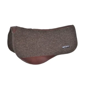 Reinsman Wool Contour Trail Saddle Pad for Horse, 30 X 34 X 3/4, Chocolate, 3420 - Picture 1 of 1