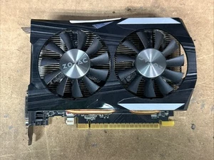 ZOTAC GEFORCE GTX 1050Ti 4GB OC 128BIT GDDR5 GRAPHICS VIDEO CARD ZT-P10510B-10L - Picture 1 of 3