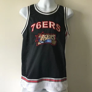 Philadelphia 76ers NBA Elevation Basketball Tee  T-Shirt Youth Size M 12/14 Logo - Picture 1 of 7